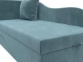 кушетка гармония левая бирюзовый