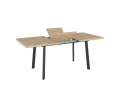 Стол обеденный NORMAN 138-180/85 (корпус дуб канзас Чёрный)
