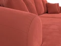 диван прямой милтон коралловый