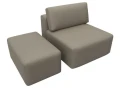 Модули диван и пуф Лига-060 НПБ