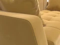 диван прямой малютка желтый