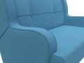 Диван прямой Неаполь 2-х местный амур 10 голубой