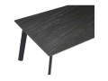 DT308 Стол обеденный Austrilia sand black, 180*90*75, керамич. столешница, основание металл черный