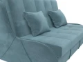 диван прямой аккордеон риттэр 140 бирюзовый