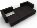 Диван угловой Лига-052 НПБ Лонг угол универсальный Диван угловой Лига-052 НПБ Лонг угол универсальный