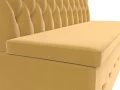 Диван кухонный прямой Вента желтый