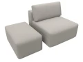 Модули диван и пуф Лига-060 НПБ