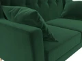 Диван кухонный прямой Брайтон 2 зеленый
