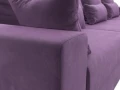 Диван прямой Майами Long сиреневый