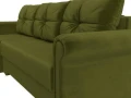 диван угловой леон левый угол зеленый