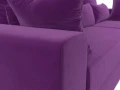 угловой диван майами правый угол фиолетовый