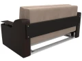 диван прямой аккордеон сенатор 140 бежевый\коричневый диван прямой аккордеон сенатор 140 бежевый\коричневый