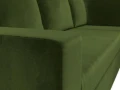 диван угловой оливер правый угол зеленый