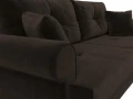 диван прямой сплин коричневый