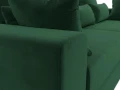 Диван прямой Майами зеленый