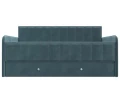 кровать детская лига-046 бирюзовый