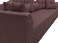 Диван прямой Артис joly 09 бордовый