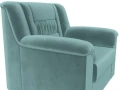Кресло Карелия бирюзовый