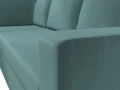 диван угловой оливер левый угол бирюзовый