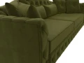Диван прямой Артис зеленый