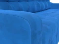 прямой диван лиссабон голубой