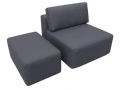 Модули диван и пуф Лига-060 НПБ