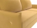 диван угловой лига-004 правый угол желтый