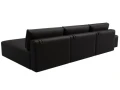 Диван угловой модульный с пуфом Лига-060 НПБ Лонг угол универсальный