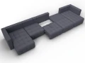 Диван П-образный Лига-052 НПБ МегаЛонг