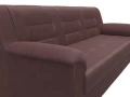 Диван прямой Карелия joly 09 бордовый
