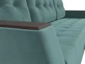 диван прямой атлантида б/с бирюзовый