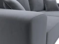 Диван прямой Льюес серый