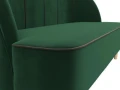 Кушетка Фелини зеленый\коричневый