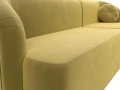 диван прямой лига-027 угол правый желтый