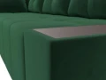 диван угловой амадэус левый угол зеленый