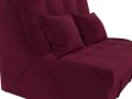 диван прямой аккордеон риттэр 120 бордовый