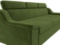 диван прямой линдос зеленый