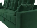 диван угловой камелот левый угол зеленый