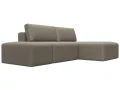 Диван угловой модульный с пуфом Лига-060 НПБ угол универсальный