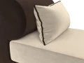 кресло кипр бежевый\коричневый