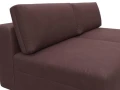 Диван прямой модульный Лига-060 НПБ joly 09 бордовый