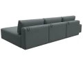 Диван угловой модульный с пуфом Лига-060 НПБ Лонг угол универсальный Диван угловой модульный с пуфом Лига-060 НПБ Лонг угол универсальный