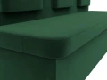 Диван кухонный прямой Маккон 3-х местный зеленый