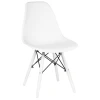 Стул пластиковый Eames DSW белый