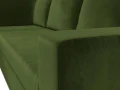 диван угловой оливер левый угол зеленый