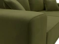 Диван прямой Льюес зеленый