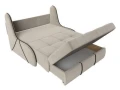 диван прямой аккордеон риттэр 120 бежевый\коричневый диван прямой аккордеон риттэр 120 бежевый\коричневый