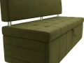Диван кухонный прямой Стоун зеленый