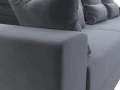 Диван прямой Майами Long серый