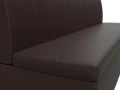 Диван кухонный прямой Кантри коричневый